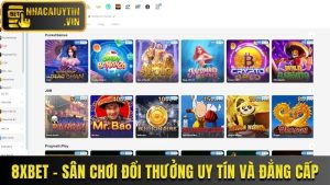 8XBET - Sân Chơi Đổi Thưởng Uy Tín Và Đẳng Cấp Nhất Hiện Nay