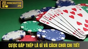 Cược Gấp Thếp Là Gì? Cách Chơi Chi Tiết Nhất Cho Hội Viên