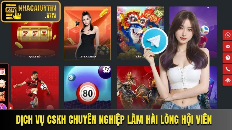 Dịch vụ CSKH chuyên nghiệp làm hài lòng hội viên