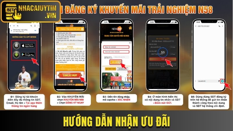 Hướng dẫn nhận ưu đãi