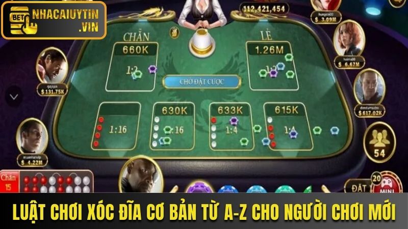Luật chơi xóc đĩa cơ bản từ A-Z cho người chơi mới