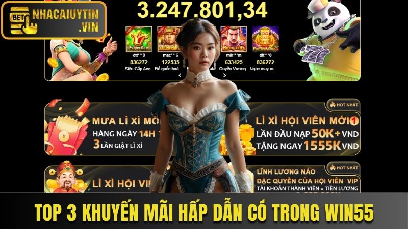 Nắm bắt 3 khuyến mãi hot có trong nhà cái