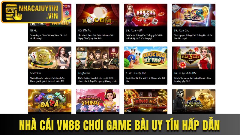 Nhà cái VN88 cá cược trực tuyến hàng đầu Châu Á