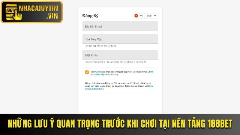 Một số điểm mạnh đáng chú của nhà cái 188bet