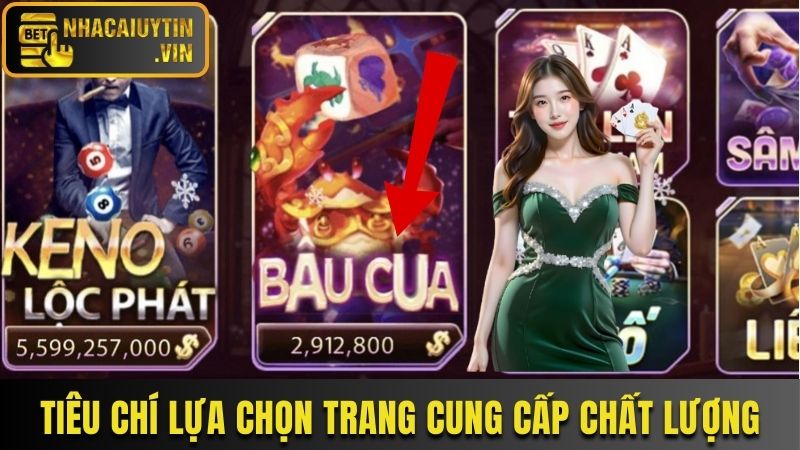 Tiêu chí lựa chọn trang cung cấp bầu cua online uy tín