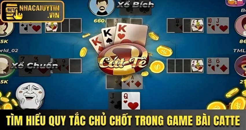Tìm hiểu quy tắc chủ chốt trong game bài Catte