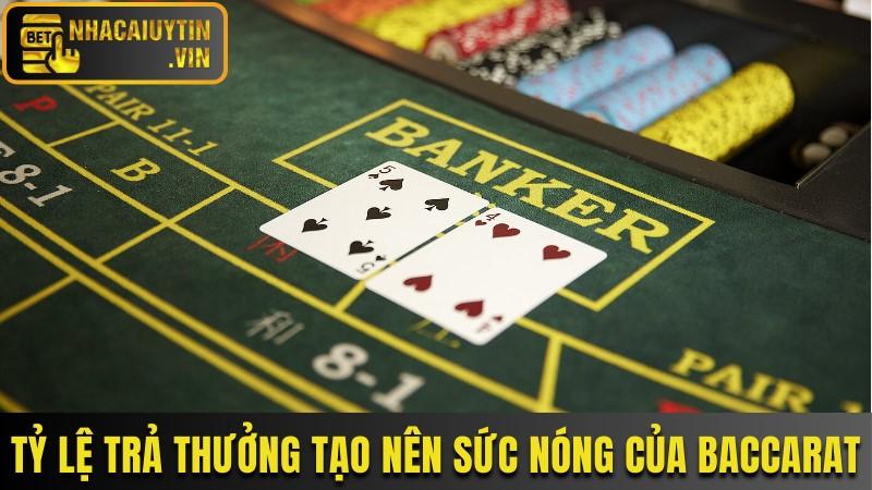 Tỷ lệ trả thưởng tạo nên sức nóng của trò chơi 